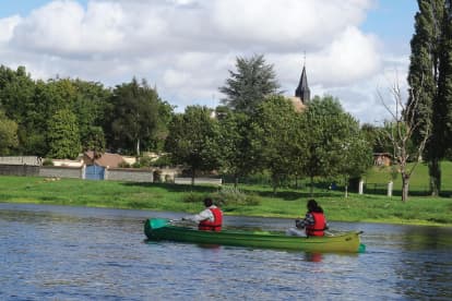 Canoë sur la Loire