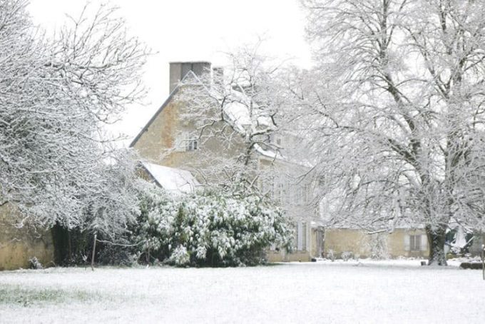 Les Galants sous la neige